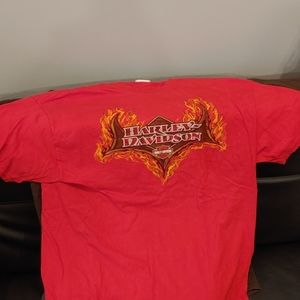 Harley davidson myrtle beach xl mens red